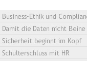 Beratung/Business-Ethik