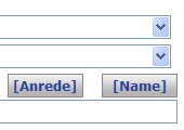 Verkaufskontakte/Anrede, Name